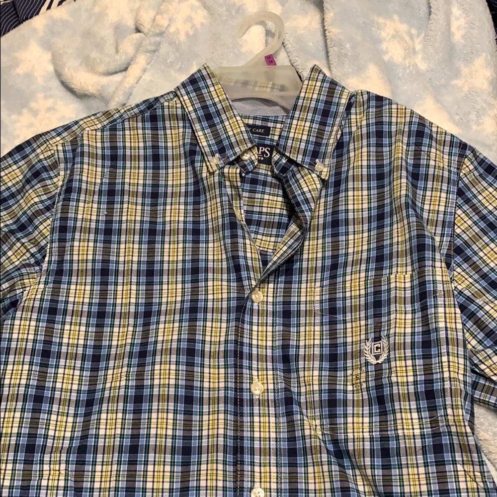 Size small Chaps short sleeve button down